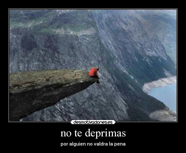 no te deprimas -