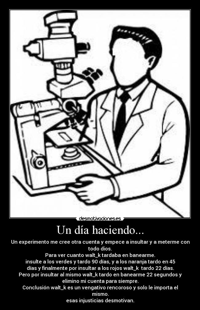 Un día haciendo... -