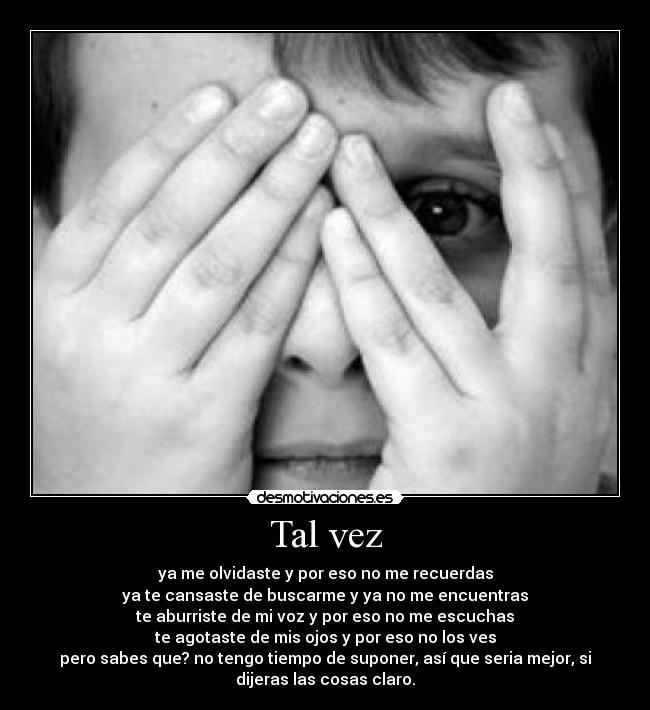 Tal vez - 