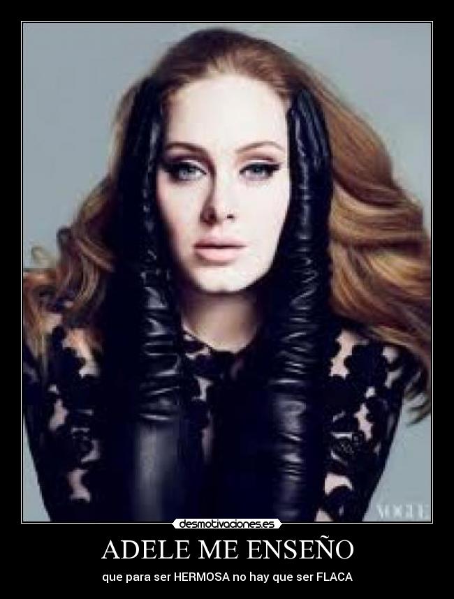 ADELE ME ENSEÑO - 