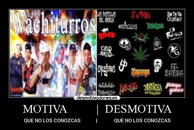 carteles wachiturros mierda rock argentino mejor desmotivaciones