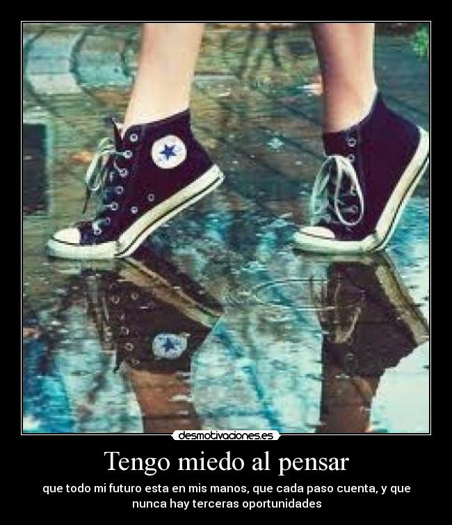 Tengo miedo al pensar - 