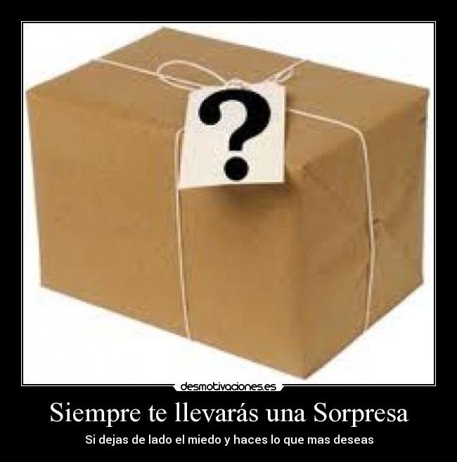 Siempre te llevarás una Sorpresa -