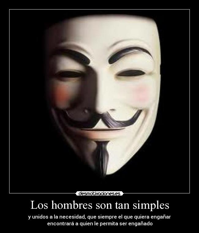 Los hombres son tan simples - 