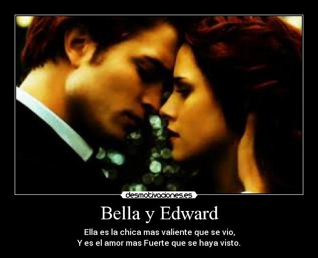 Bella y Edward -