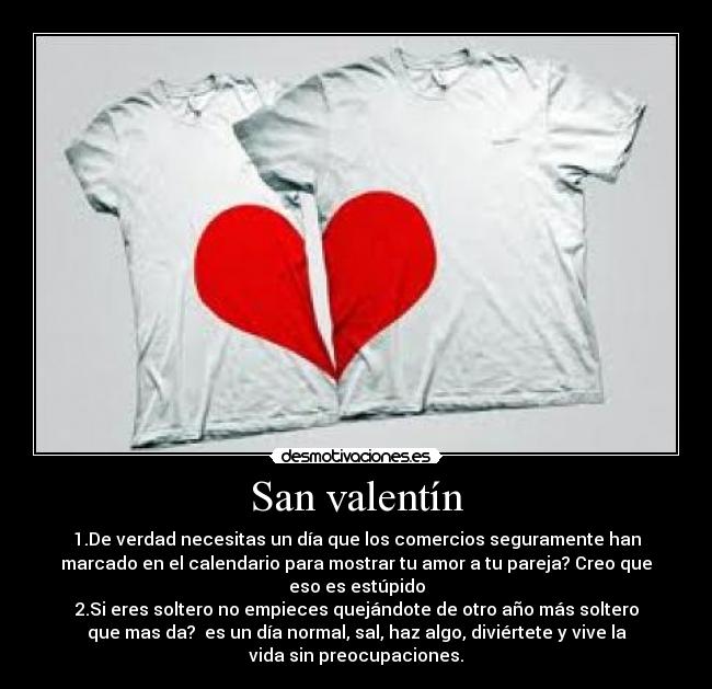 San valentín -
