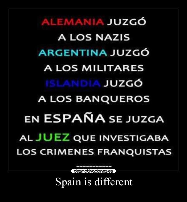 Spain is different - 