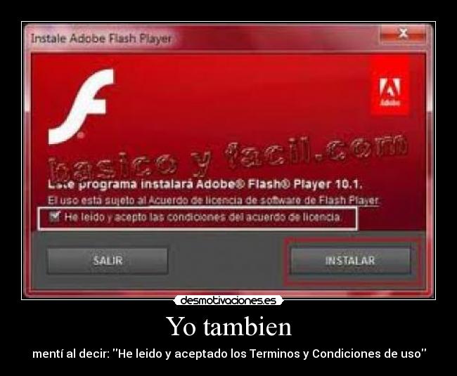 carteles terminos condiciones uso desmotivaciones