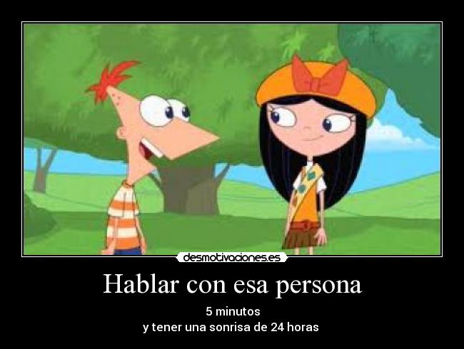 Hablar con esa persona -