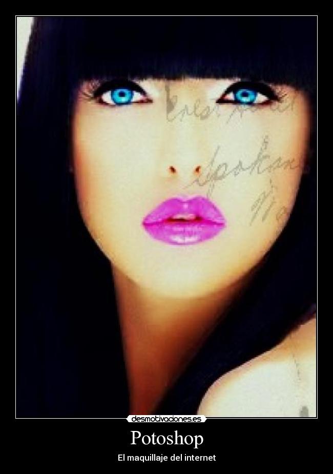 Potoshop - El maquillaje del internet