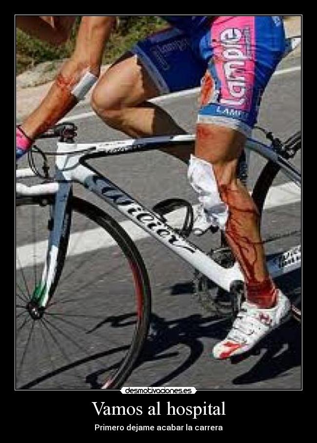 Vamos al hospital - Primero dejame acabar la carrera
