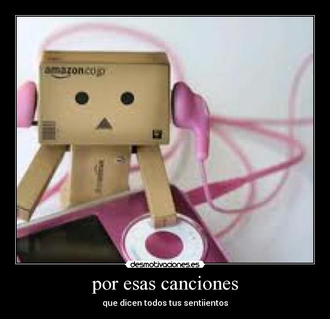 por esas canciones - 