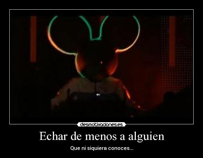 Echar de menos a alguien -