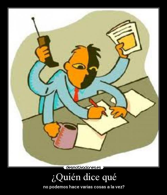 ¿Quién dice qué - 