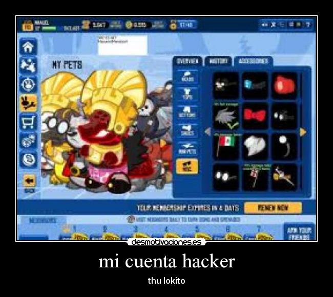 mi cuenta hacker - thu lokito