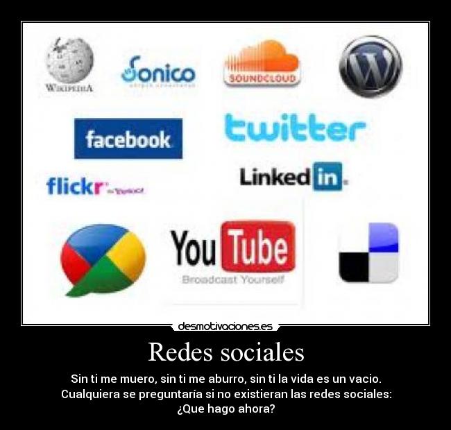 Redes sociales -