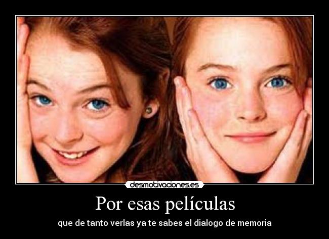 Por esas películas -