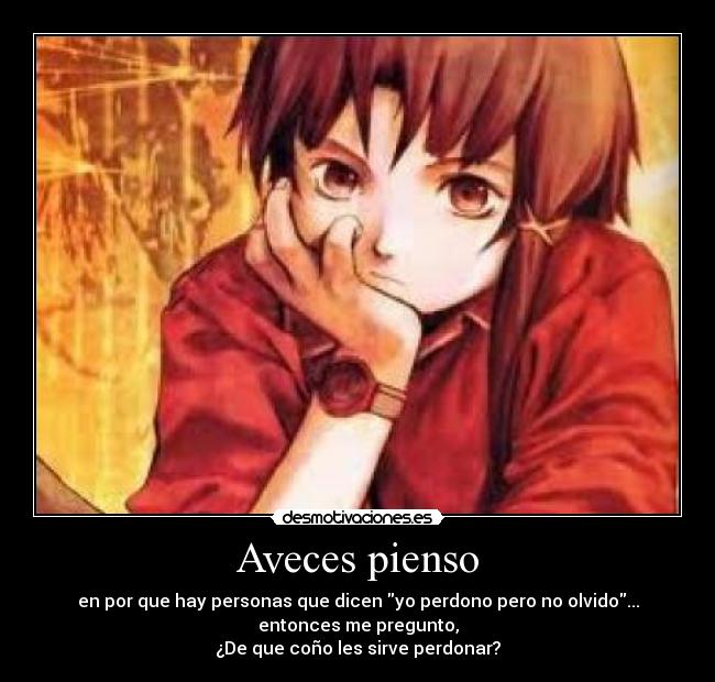 Aveces pienso - 