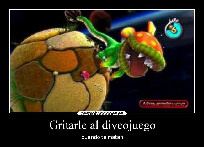 Gritarle al diveojuego - cuando te matan