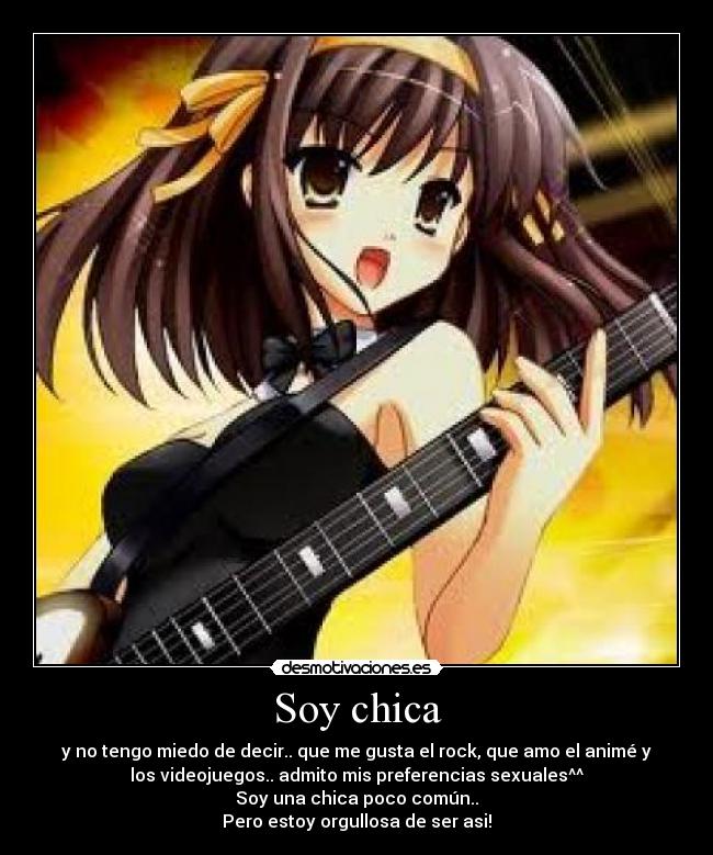 Soy chica -