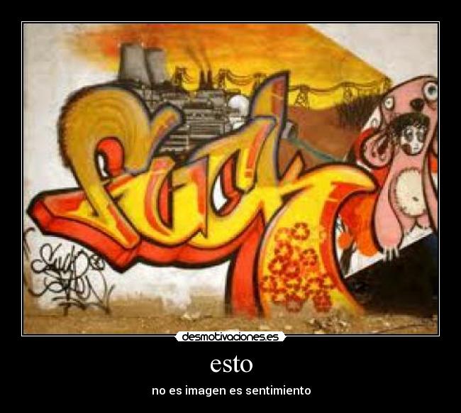 esto - no es imagen es sentimiento
