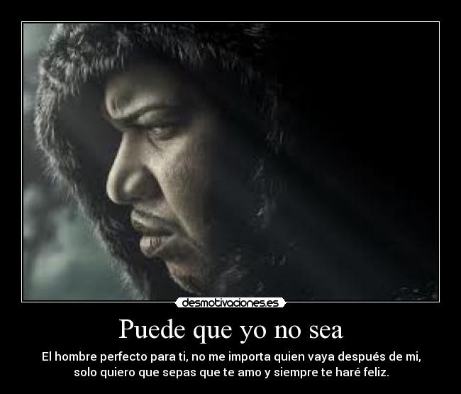 Puede que yo no sea -