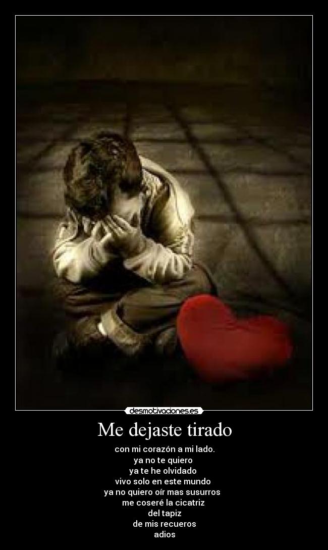 Me dejaste tirado - 