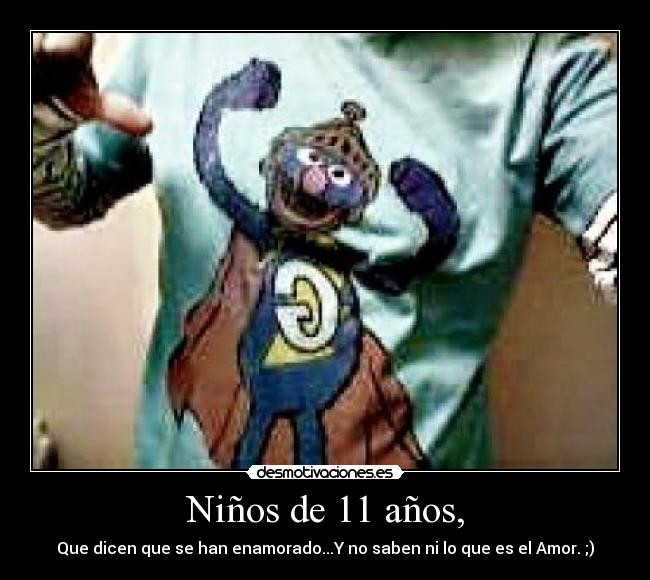 Niños de 11 años, - 