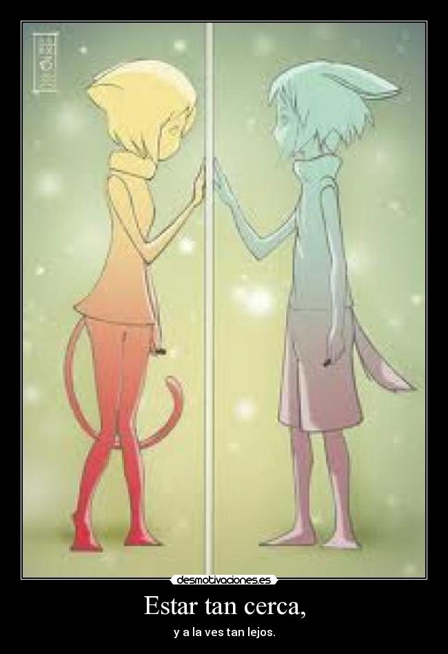 carteles amor cerca lejos drawwihtme desmotivaciones