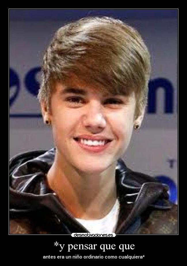 carteles justin bieber desmotivaciones