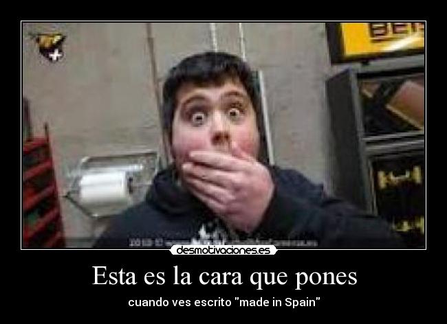 Esta es la cara que pones - 