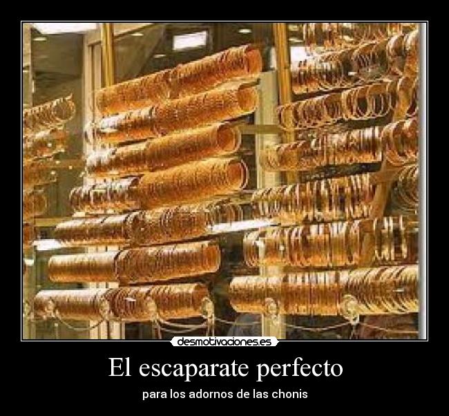 El escaparate perfecto -