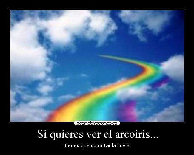 carteles arcoiris desmotivaciones