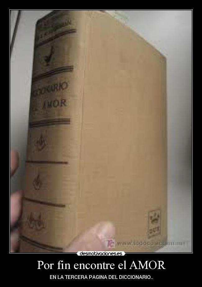 Por fin encontre el AMOR -