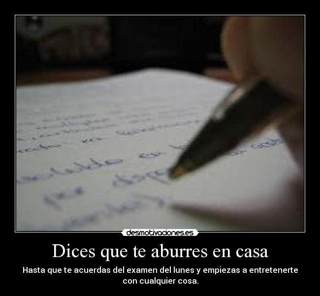 carteles casa estudios desmotivaciones