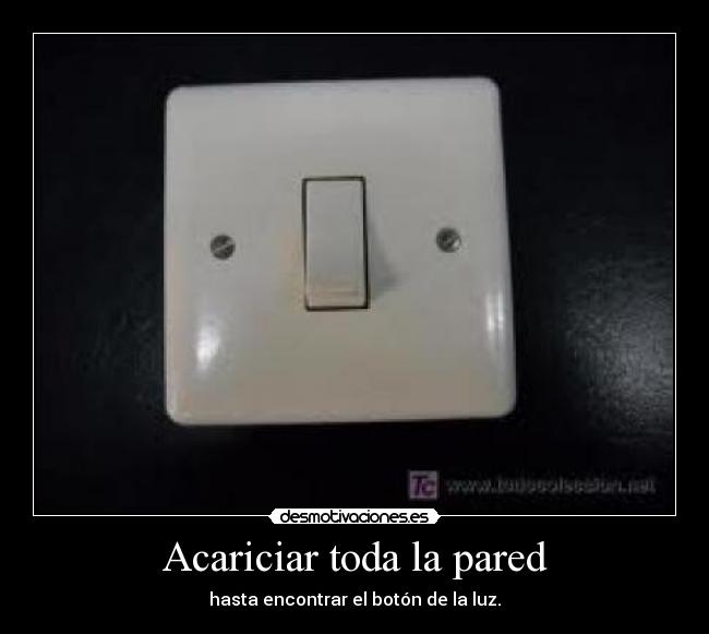 Acariciar toda la pared -