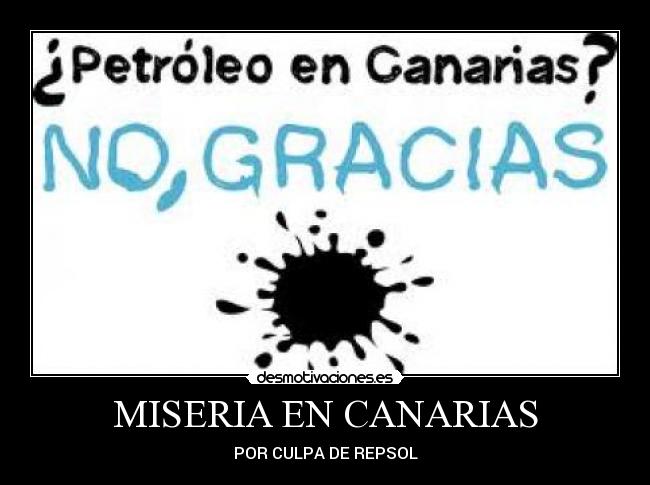 MISERIA EN CANARIAS - 