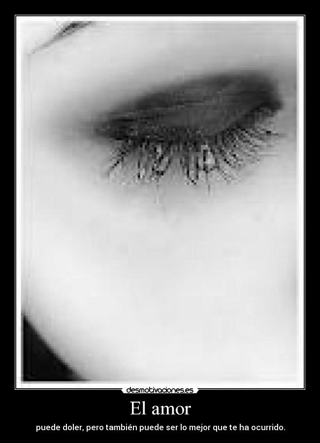 El amor -