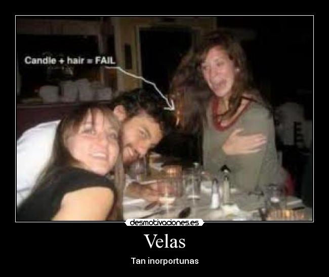 Velas - Tan inorportunas