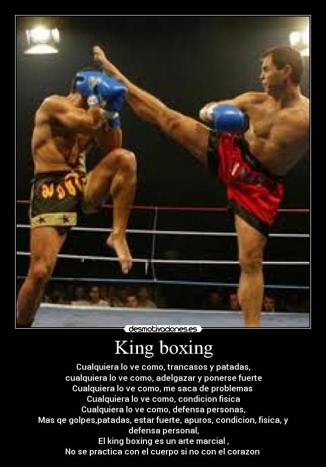 King boxing Desmotivaciones
