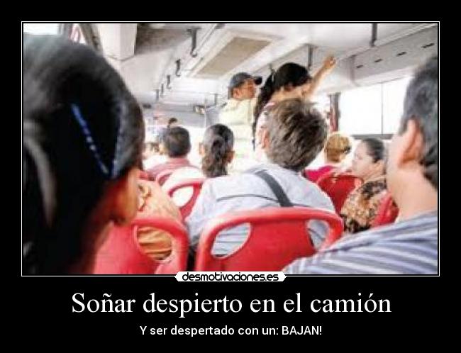 Soñar despierto en el camión -