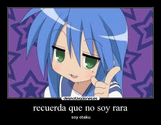 recuerda que no soy rara - 