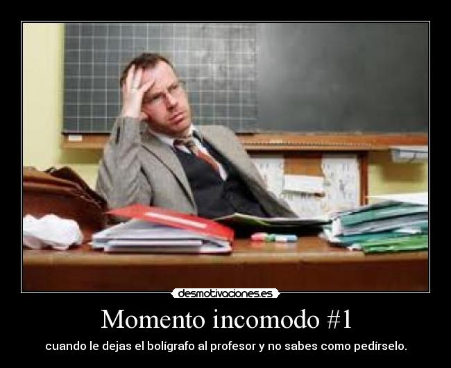 Momento incomodo #1 - 
