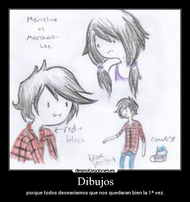 carteles adventure time marshall lee marceline desmotivaciones