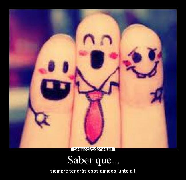 Saber que... -