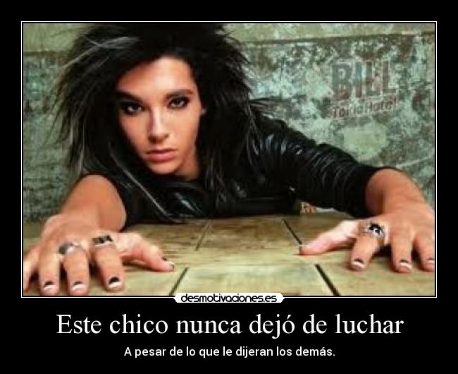 Este chico nunca dejó de luchar - A pesar de lo que le dijeran los demás.