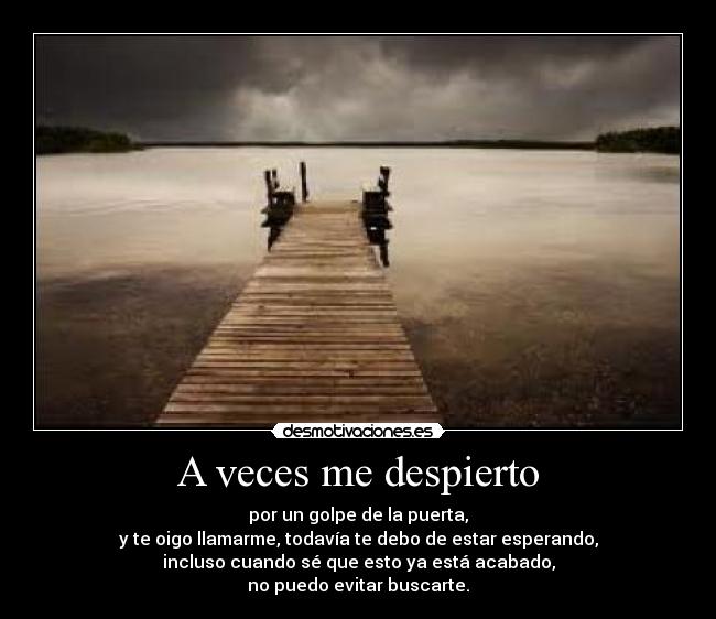 A veces me despierto - 
