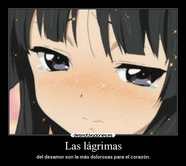 Las lágrimas - 