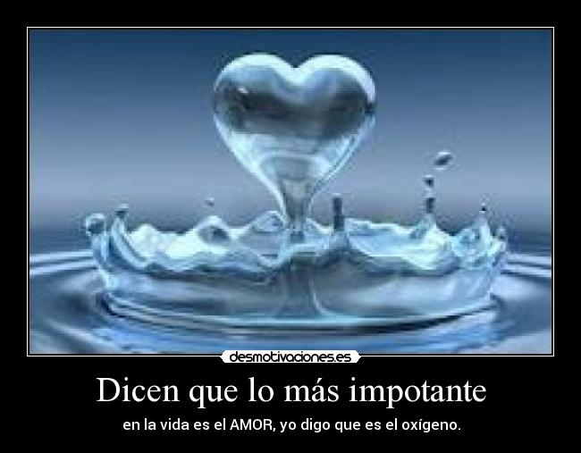 Dicen que lo más impotante -