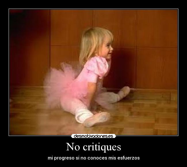 No critiques - 